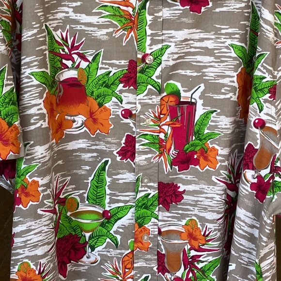 King size 6X short sleeve button down shirt - Picture 6 of 7